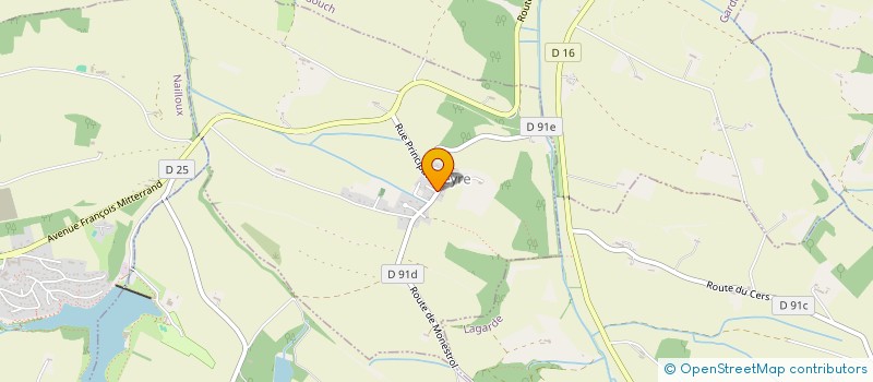 localisation de l'entreprise H.L.C.T.  SEYRE