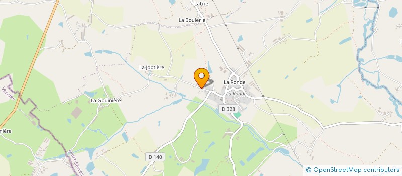 localisation de l'entreprise H&L CONSTRUCTION à LA FORET-SUR-SEVRE