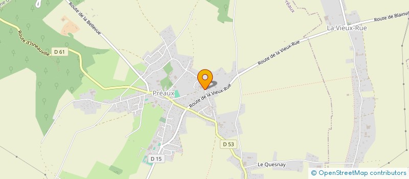 localisation de l'entreprise H.L. EXPERTISES  PREAUX