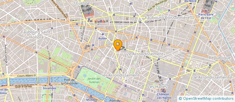 localisation de l'entreprise H.L. GESTION à PARIS
