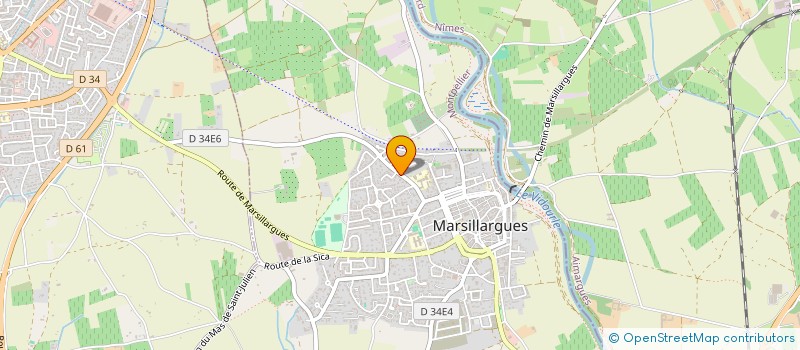 localisation de l'entreprise H&L IMMOBILIER  MARSILLARGUES