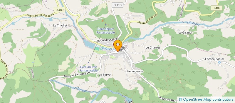 localisation de l'entreprise H-L-R  GUILHERAND-GRANGES