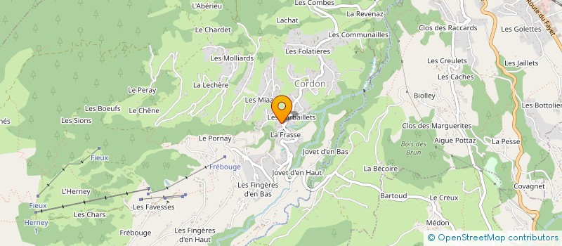localisation de l'entreprise H&L SERVICE à SALLANCHES