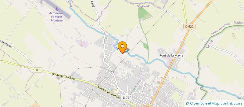 localisation de l'entreprise H&L TEYSSEYRE  REVEL