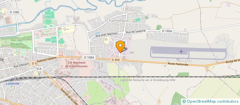 localisation de l'entreprise H LAROCHE B REITZINGER H CLERC  CHANTEHEUX