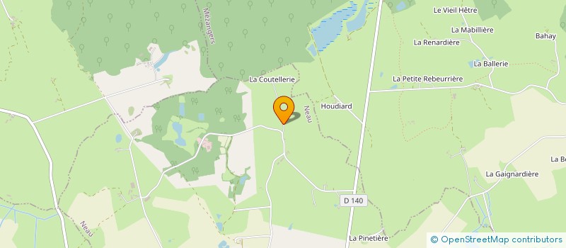 localisation de l'entreprise H.LOC'  BREE