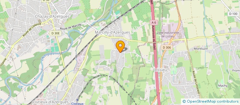 localisation de l'entreprise H-LSD  MARCILLY-D'AZERGUES