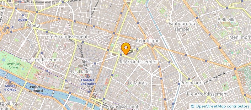 localisation de l'entreprise H<  PARIS