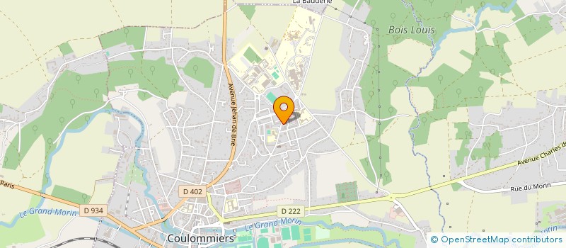 localisation de l'entreprise H.M à COULOMMIERS