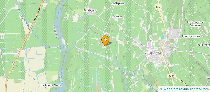 localisation de l'entreprise H.M  SARRIANS