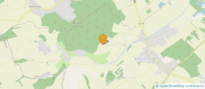 localisation de l'entreprise H.M  JOUY-SUR-EURE