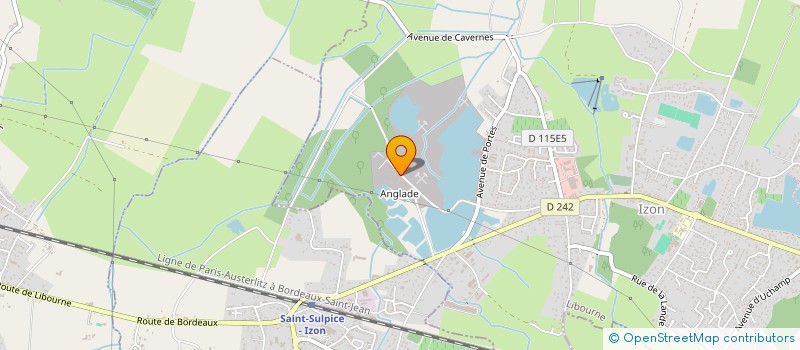 localisation de l'entreprise H.M  IZON