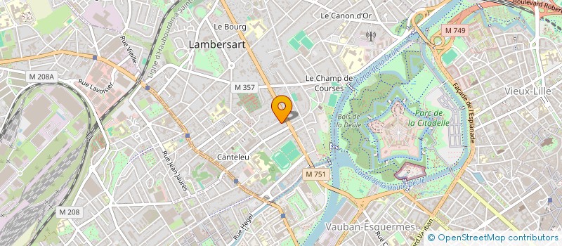 localisation de l'entreprise H&M CONSEIL à LAMBERSART
