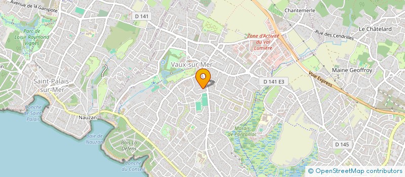 localisation de l'entreprise H.M.CONSULTING  VAUX-SUR-MER