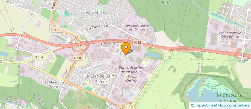 localisation de l'entreprise H&M ELANCOURT  ELANCOURT