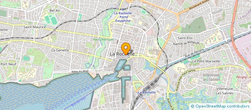 localisation de l'entreprise H M H  LA ROCHELLE