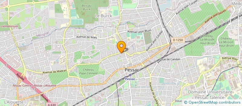 localisation de l'entreprise H.M.L.  TRESSES