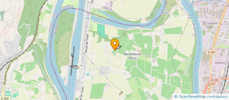 localisation de l'entreprise H.M. MARAICHERS  AVIGNON