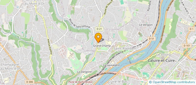 localisation de l'entreprise H-M-P IMMOBILIER  LYON