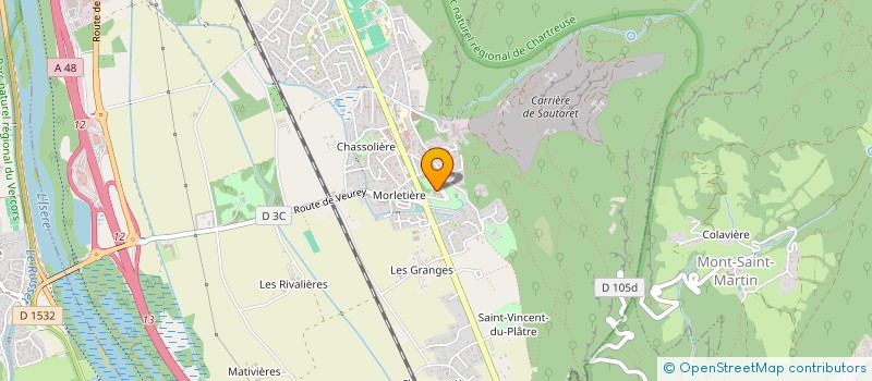 localisation de l'entreprise H.M.R.  VOREPPE