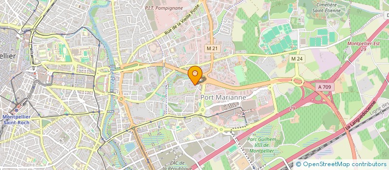 localisation de l'entreprise H/M RENOV à MONTPELLIER