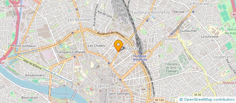 localisation de l'entreprise H M S  TOULOUSE