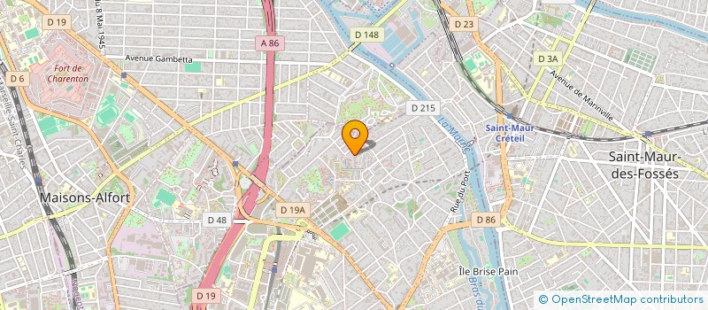 localisation de l'entreprise H.M.S.T  CRETEIL