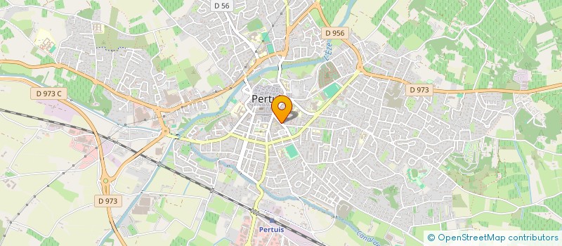 localisation de l'entreprise H.M. TRANSPORTS  PERTUIS