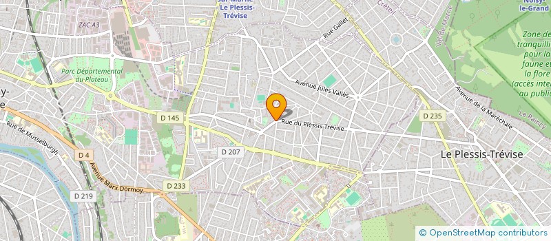 localisation de l'entreprise H M Y C  CHAMPIGNY-SUR-MARNE