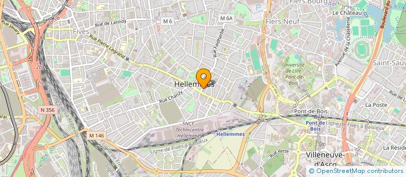 localisation de l'entreprise H. MANAGEMENT à LILLE