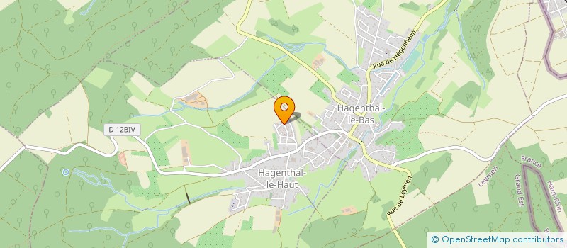 localisation de l'entreprise H-MEY CONSULTING  HAGENTHAL-LE-HAUT