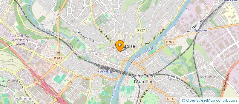 localisation de l'entreprise H N  PONTOISE