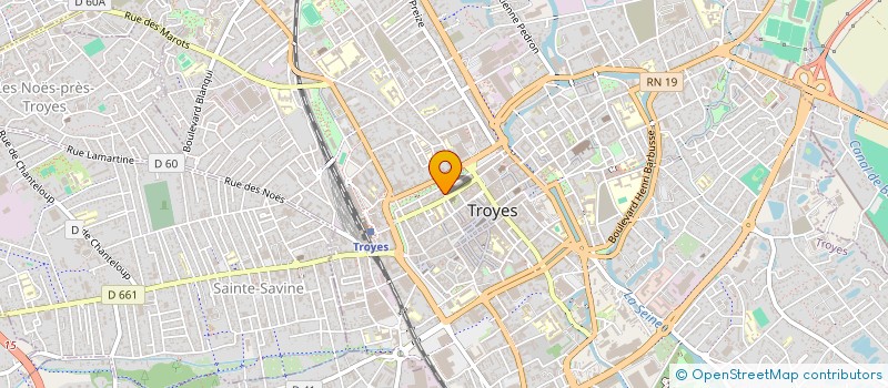 localisation de l'entreprise H & N à TROYES