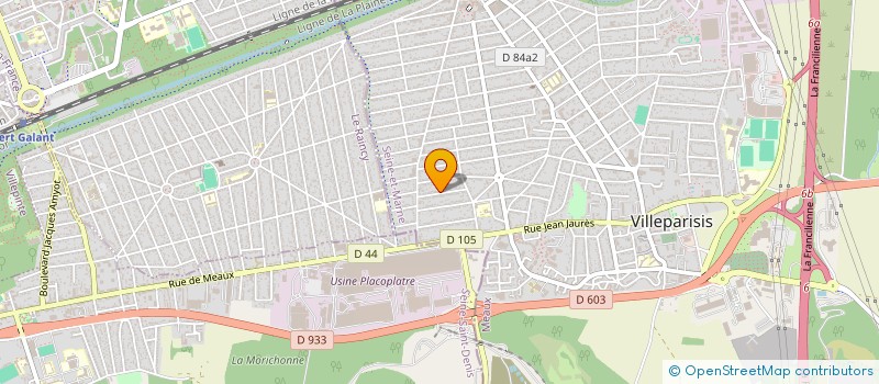 localisation de l'entreprise H&N EFG  VILLEPARISIS