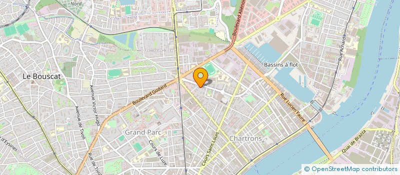 localisation de l'entreprise H.N.F NETTOYAGES à BORDEAUX