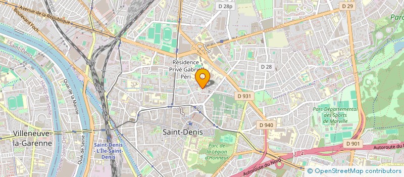 localisation de l'entreprise H&N FOOD  NOISY-LE-SEC