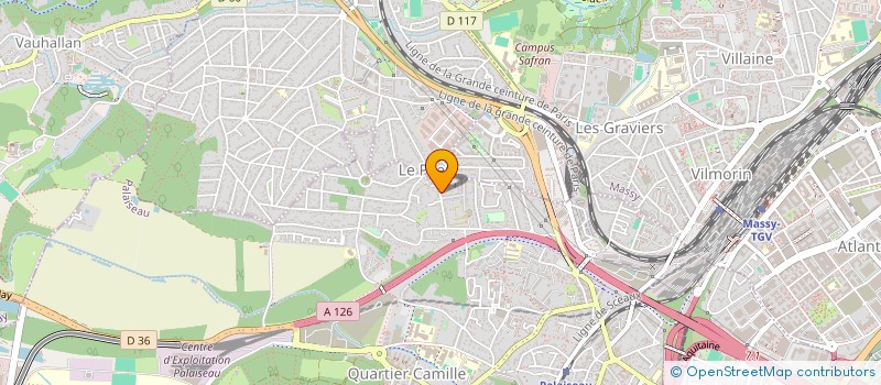 localisation de l'entreprise H&N IT à PALAISEAU