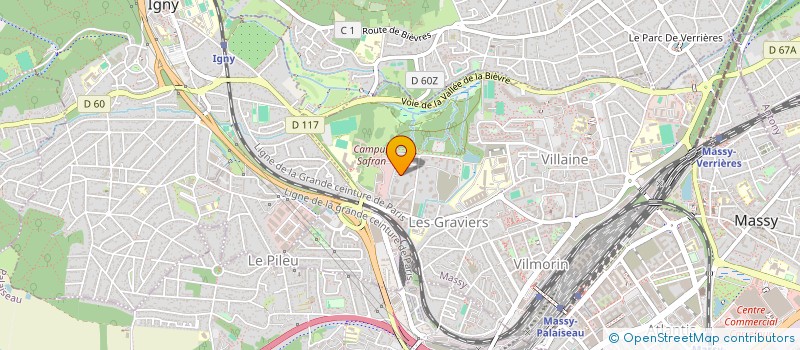 localisation de l'entreprise H&N POWERDATA à MASSY