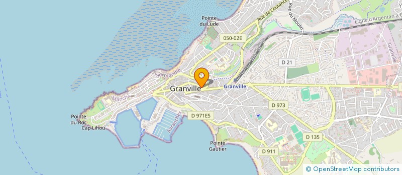 localisation de l'entreprise H.N.S à GRANVILLE