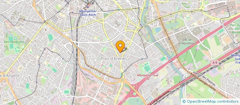 localisation de l'entreprise H&N TOULIE EVASION  MONTPELLIER