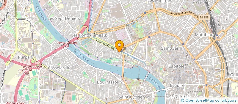 localisation de l'entreprise H&O à TOULOUSE