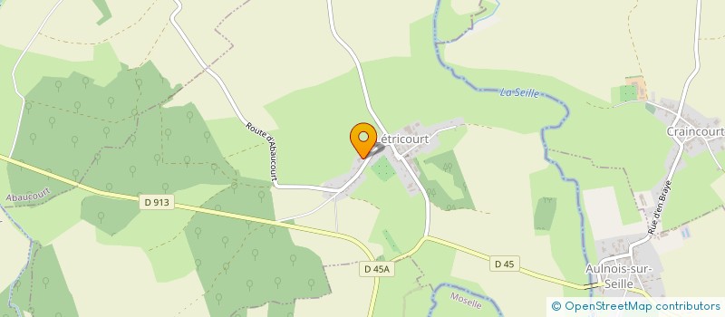 localisation de l'entreprise H.O.M. AVENIR  LETRICOURT