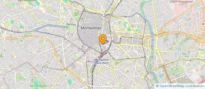 localisation de l'entreprise H & P à MONTPELLIER