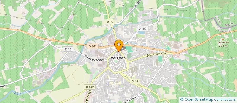 localisation de l'entreprise H&P à VALREAS