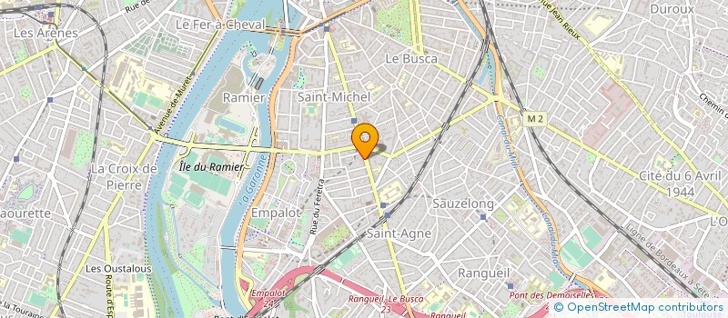 localisation de l'entreprise H.P.C. à TOULOUSE