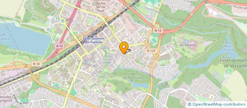 localisation de l'entreprise H.P. CONSULTING  GUYANCOURT