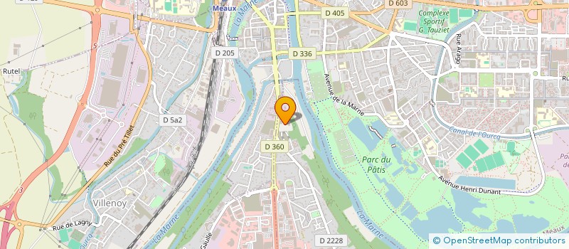 localisation de l'entreprise H.P. DISTRIBUTIONS à NANTEUIL-LES-MEAUX