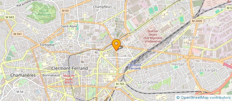 localisation de l'entreprise H&P-HOUSING  CLERMONT-FERRAND