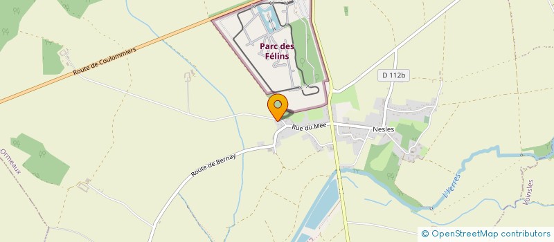 localisation de l'entreprise H.P. SARL à LUMIGNY-NESLES-ORMEAUX