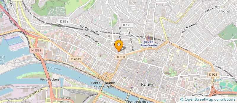 localisation de l'entreprise H PARTICIPATIONS  ROUEN